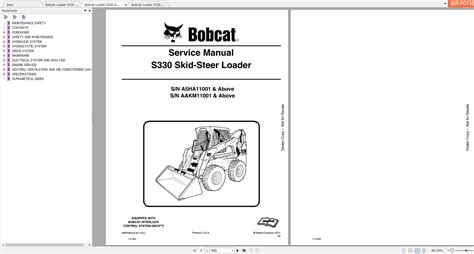 bobcat skid steer cab removal|bobcat service manuals online.